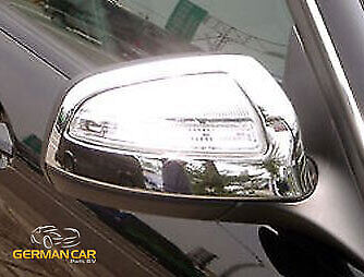 FOR MERCEDES W204 C-CLASS CHROME EXTERIOR MIRROR CAPS