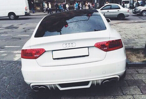 DIFUSOR COMPATIBILE PER AUDI A5 COUPE CABRIO 8T ( 2007-2011 )