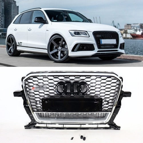 💫ART.3894 Griglia in stile RSQ5 Quattro Per Audi Q5 2012-2016 (cromata)💫