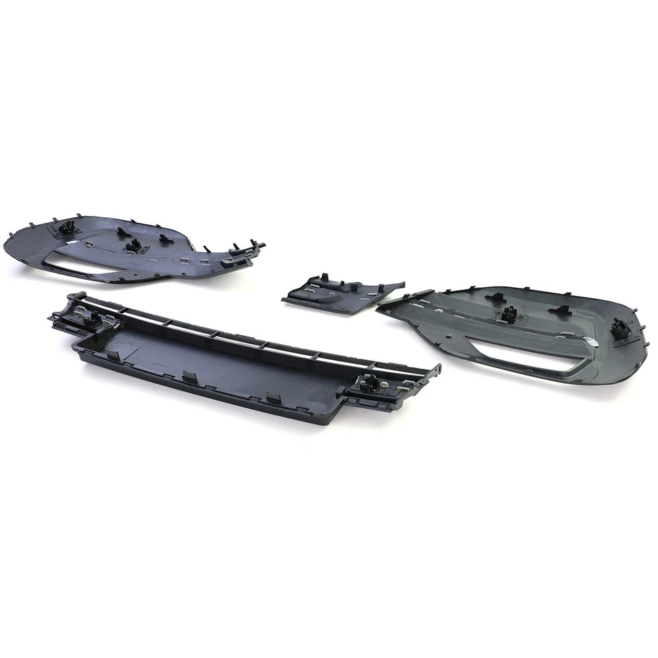 💫Cornici Fendinebbia Nero Lucido per VW T6.1 Bus Transporter (dal 2019)💫