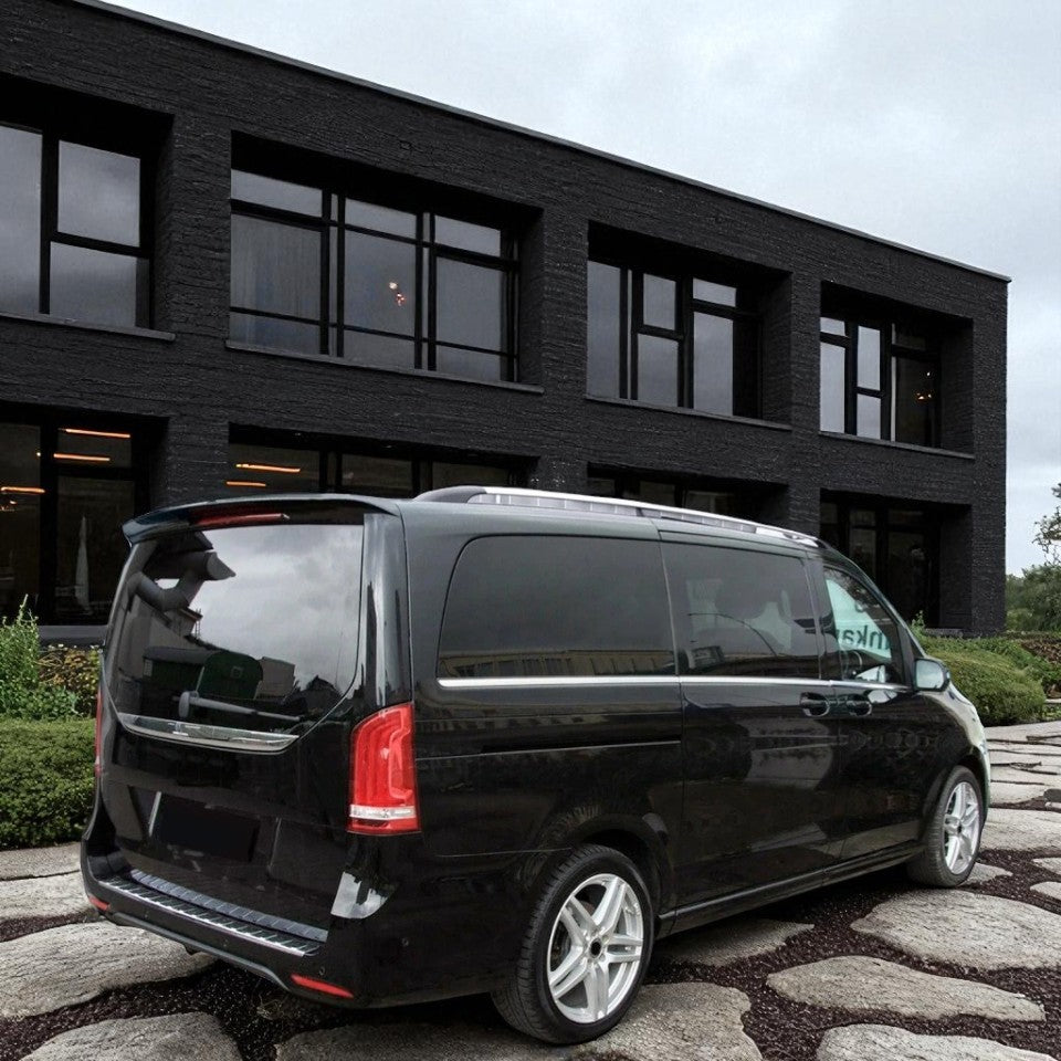 💫Spoiler Posteriore Tetto Sport Nero Lucido con ABE per Mercedes V-Class 💫