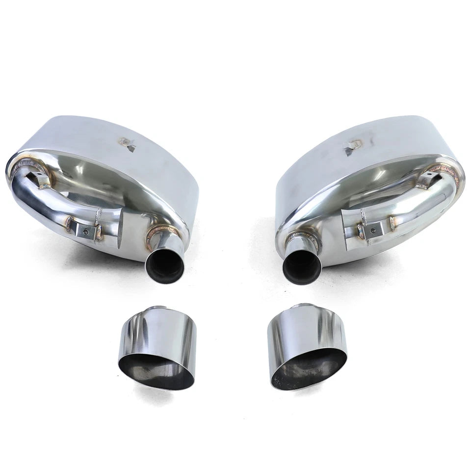 💫Scarico Posteriore Sportivo in Acciaio Inox con Terminali per Porsche 911💫
