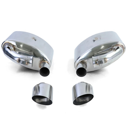 💫Scarico Posteriore Sportivo in Acciaio Inox con Terminali per Porsche 911💫