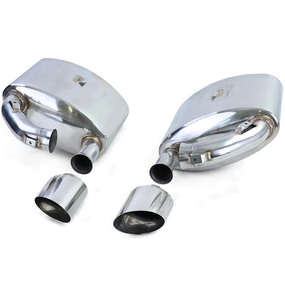💫Scarico Posteriore Sportivo in Acciaio Inox con Terminali per Porsche 911💫