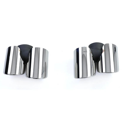 💫Terminali di Scarico Doppio Tubo Lucidati per Porsche 911 991.1 (2011–2015)💫