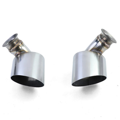 💫Terminali di Scarico Inox Ovali 115x85 mm per Porsche 911 996 💫