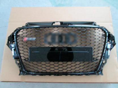🔥ART.4546 GRIGLIA ANTERIORE NIDO DAPE STILE RS3 NERA PER AUDI A3 8V 2012-2015🔥