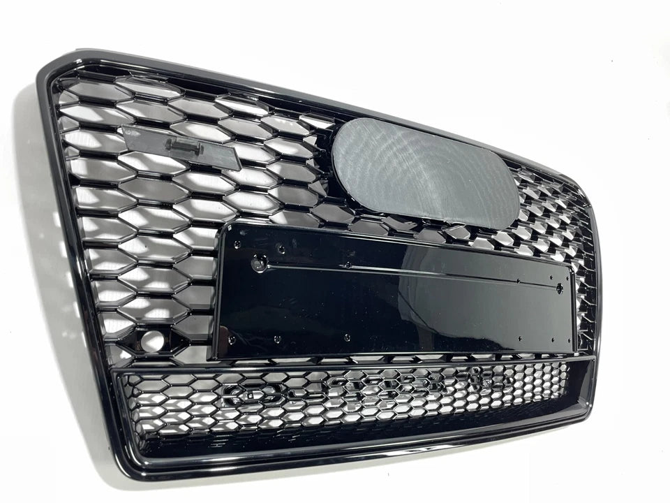 🔥ART.4571 GRIGLIA ANTERIORE NIDO DAPE STILE RS7 NERA PER AUDI A7 4G 2010-2014🔥
