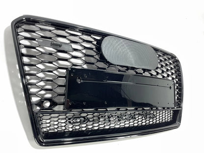 🔥ART.4571 GRIGLIA ANTERIORE NIDO DAPE STILE RS7 NERA PER AUDI A7 4G 2010-2014🔥