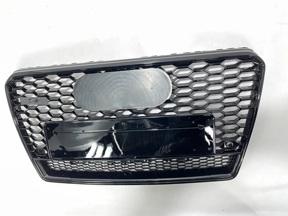 🔥ART.4571 GRIGLIA ANTERIORE NIDO DAPE STILE RS7 NERA PER AUDI A7 4G 2010-2014🔥
