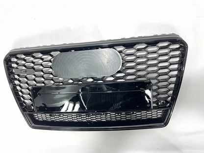 🔥ART.4571 GRIGLIA ANTERIORE NIDO DAPE STILE RS7 NERA PER AUDI A7 4G 2010-2014🔥