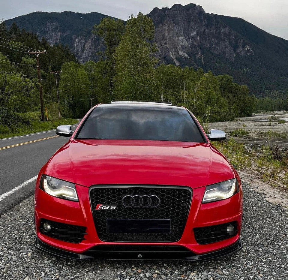 🔥ART.5595 GRIGLIA ANTERIORE RS5 NERO LUCIDO PER AUDI A5 B8 8K (2007–2011)🔥