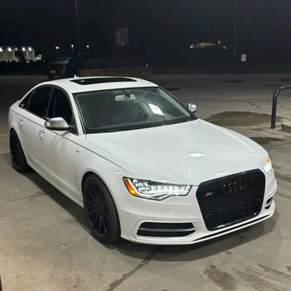 🔥ART.5600 GRIGLIA ANTERIORE RS6 STYLE A NIDO D'APE PER AUDI A6 / S6 C7 12–15🔥