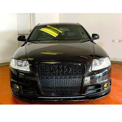 🔥ART.5600 GRIGLIA ANTERIORE RS6 STYLE A NIDO D'APE PER AUDI A6 / S6 C7 12–15🔥