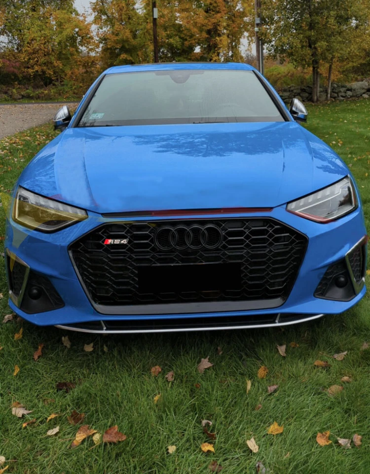 🔥ART.5623 GRIGLIA ANTERIORE RS4 NERA PER AUDI A4 / S4 B9 2020–2022🔥