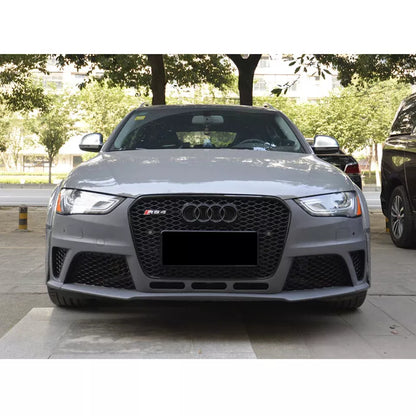 🔥ART.5638 GRIGLIA ANTERIORE RS4 A NIDO D’APE PER AUDI A4 B8.5 2013–2015🔥