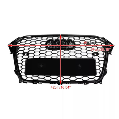 🔥ART.5638 GRIGLIA ANTERIORE RS4 A NIDO D’APE PER AUDI A4 B8.5 2013–2015🔥