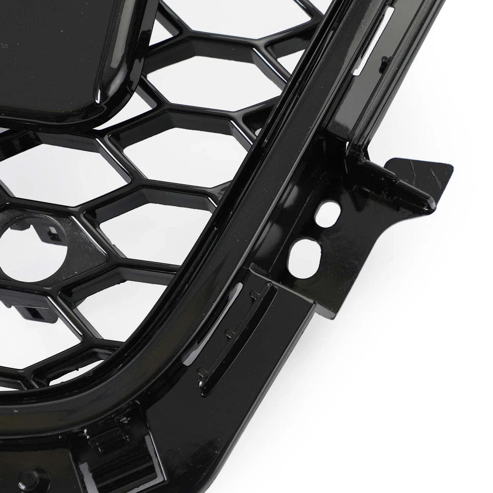 🔥ART.5699 GRIGLIA ANTERIORE RS PER AUDI A4/S4 B8 2008–2012 A NIDO D’APE NERO🔥