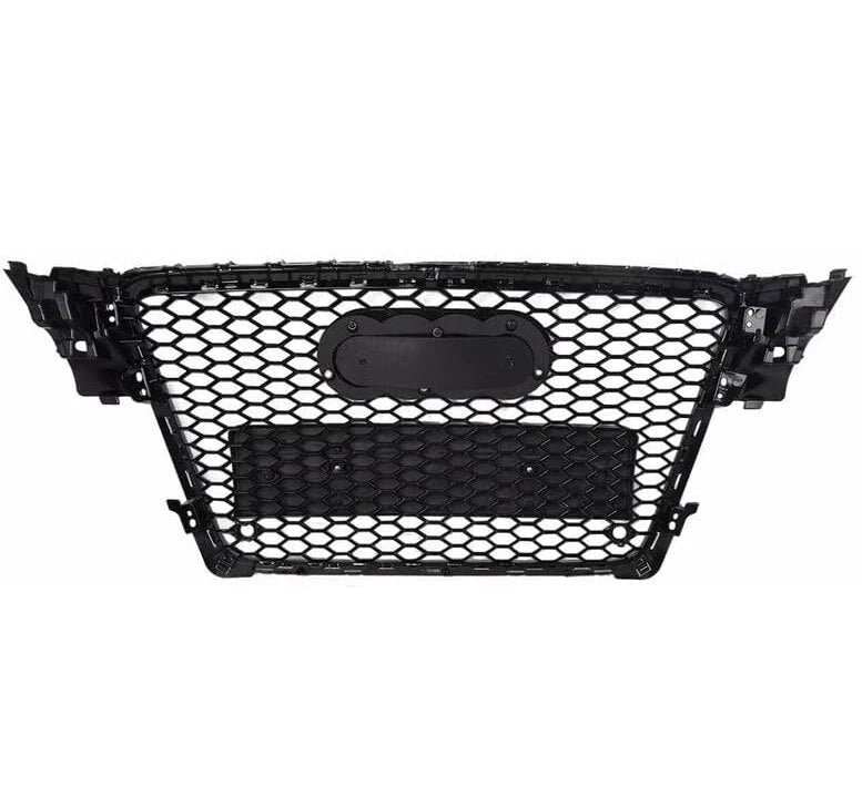 🔥ART.5699 GRIGLIA ANTERIORE RS PER AUDI A4/S4 B8 2008–2012 A NIDO D’APE NERO🔥