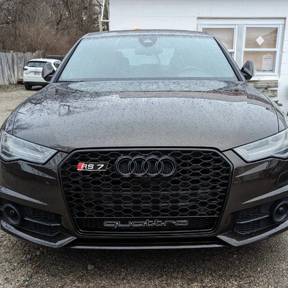 🔥ART.5714 GRIGLIA ANTERIORE RS A NIDO D’APE PER AUDI A7 / S7 2016–2018🔥