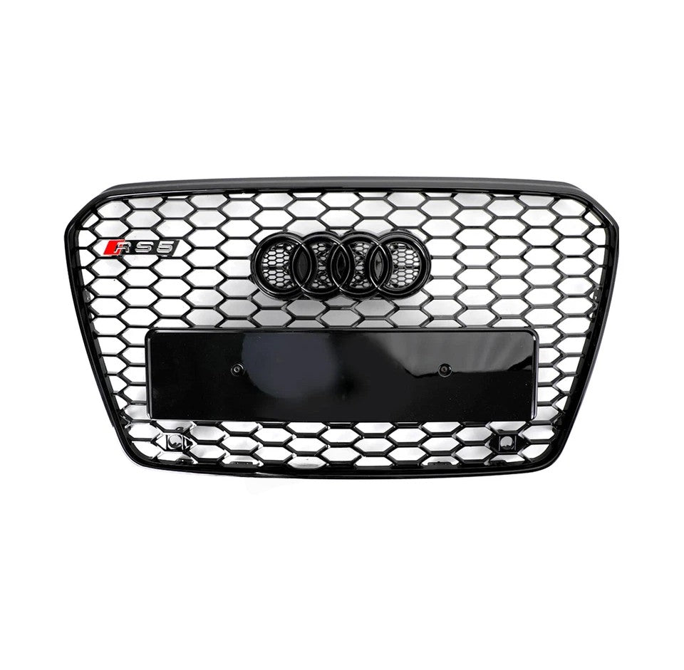 🔥ART.5719 GRIGLIA ANTERIORE RS A NIDO D’APE PER AUDI A5/S5 8T 2012–2016🔥