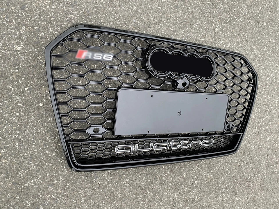 🔥ART.5721 GRIGLIA ANTERIORE RS6 A NIDO D’APE PER AUDI A6 / S6 C7 PA 2016–2018🔥