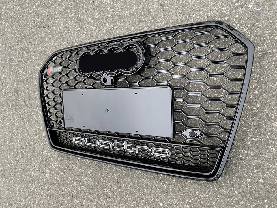 🔥ART.5721 GRIGLIA ANTERIORE RS6 A NIDO D’APE PER AUDI A6 / S6 C7 PA 2016–2018🔥