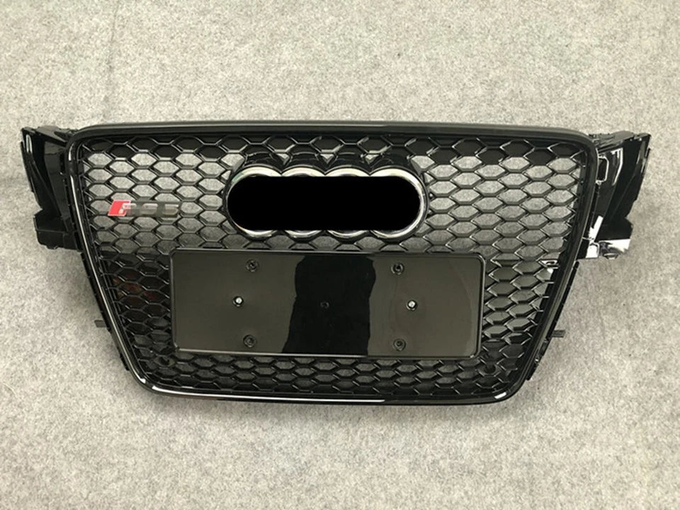 🔥ART.5725 GRIGLIA ANTERIORE RS5 A NIDO D’APE NERA PER AUDI A5 / S5 2008–2011🔥