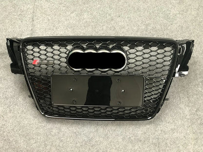 🔥ART.5725 GRIGLIA ANTERIORE RS5 A NIDO D’APE NERA PER AUDI A5 / S5 2008–2011🔥