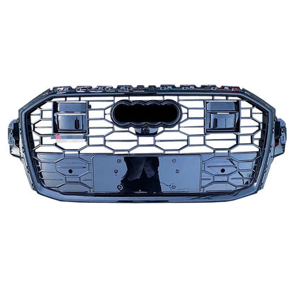 🔥ART.5728 GRIGLIA ANTERIORE RSQ7 A NIDO D’APE NERA PER AUDI Q7/SQ7 2020–2023🔥