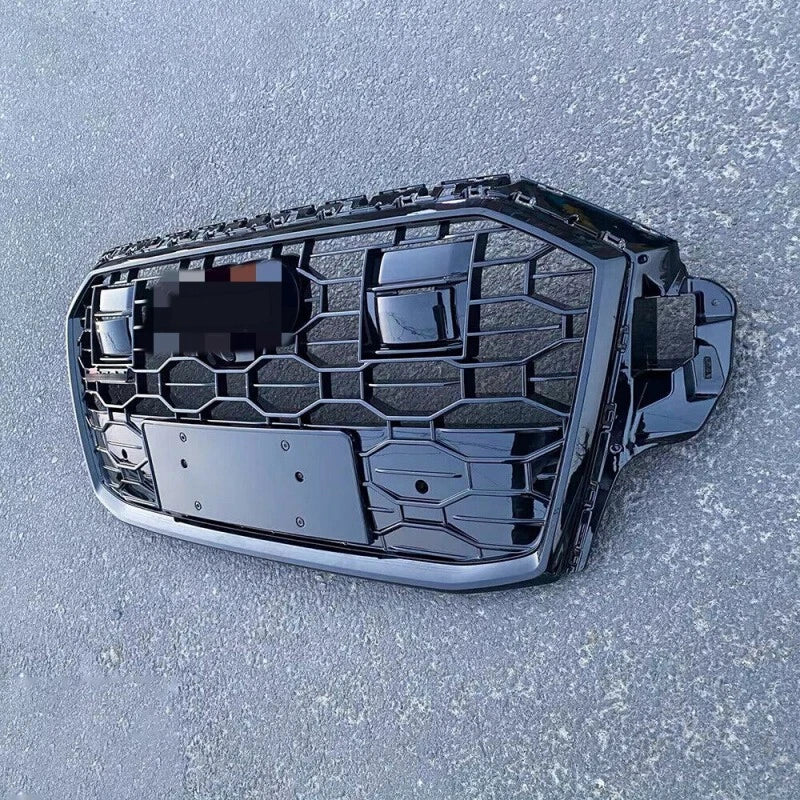 🔥ART.5728 GRIGLIA ANTERIORE RSQ7 A NIDO D’APE NERA PER AUDI Q7/SQ7 2020–2023🔥