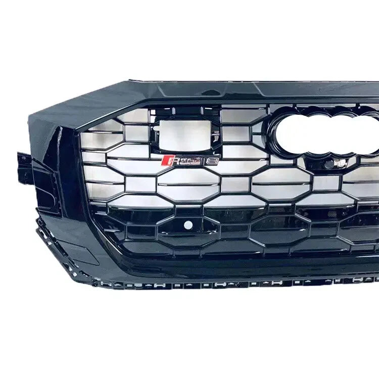 🔥ART.5732 GRIGLIA ANTERIORE RSQ8 A NIDO D’APE NERA PER AUDI Q8 / SQ8 19–24🔥