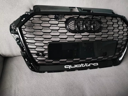 🔥ART.5747 GRIGLIA ANTERIORE A NIDO D’APE PER AUDI A3 / S3 8V 2017–2020🔥