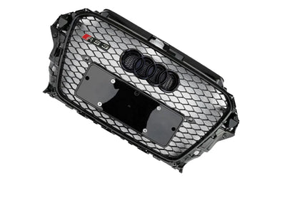🔥ART.5760 GRIGLIA ANTERIORE RS3 A NIDO D’APE NERA PER AUDI A3 S-LINE 13–16🔥