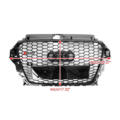 🔥ART.5763 GRIGLIA ANTERIORE RS A NIDO D’APE PER AUDI A3/S3 8V 2013–2016🔥