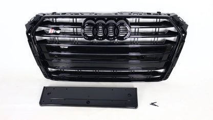 🔥ART.5768 GRIGLIA ANTERIORE IN STILE S4 NERA PER AUDI A4 / S4 B9 2015+🔥