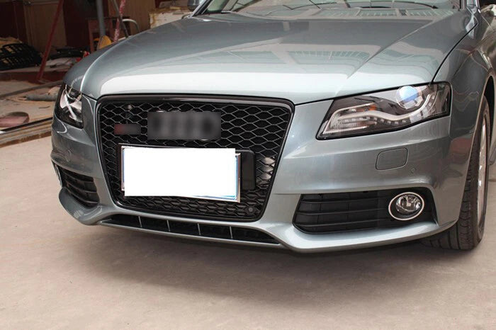 🔥ART.5769 GRIGLIA ANTERIORE A NIDO D’APE RS4 NERA PER AUDI A4 B8 2008–2012🔥