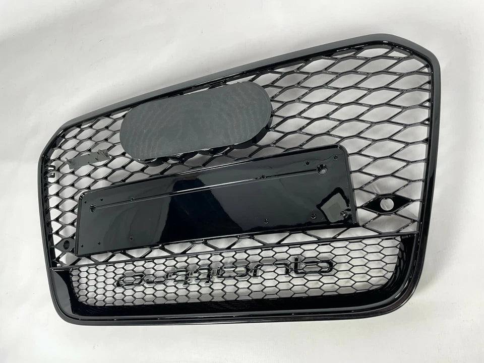 🔥ART.5774 GRIGLIA ANTERIORE A NIDO D’APE RS6 NERA PER AUDI A6 C7 2012–2015🔥