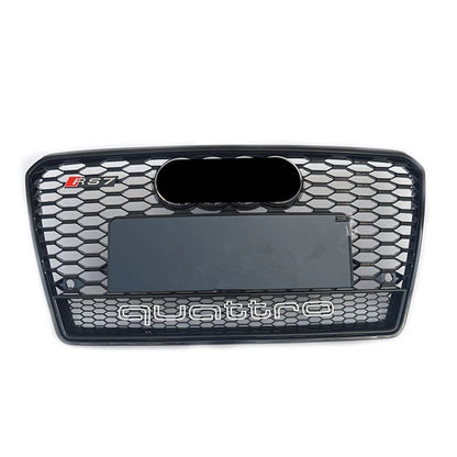 💕ART.5823 GRGLIA NERA LUCIDA ADATTA PER Audi A7 C7 S7 2010-2014 LOOK RS7💕