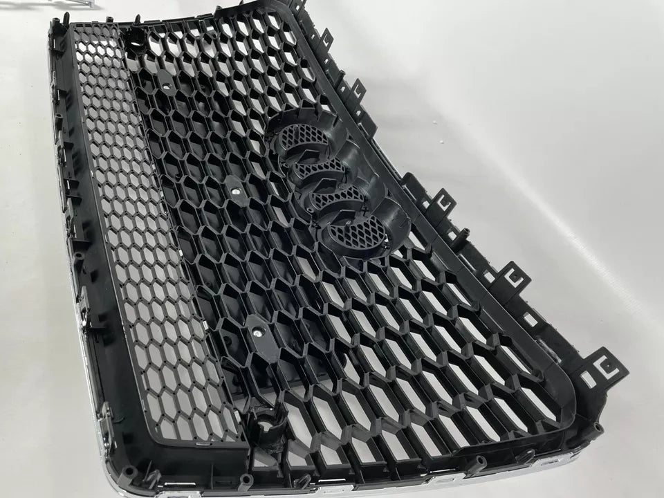 💕ART.5831 GRIGLIA CROMATA A NIDO D'APE ADATTA PER AUDI A7 4G 10-14 LOOK RS7💕