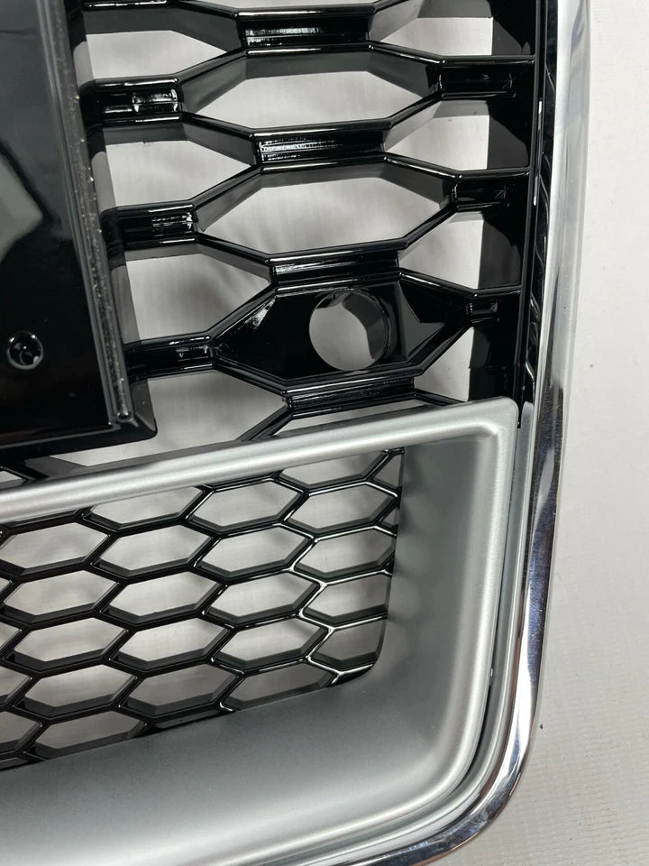 💕ART.5831 GRIGLIA CROMATA A NIDO D'APE ADATTA PER AUDI A7 4G 10-14 LOOK RS7💕