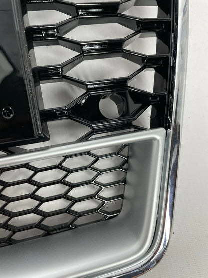 💕ART.5831 GRIGLIA CROMATA A NIDO D'APE ADATTA PER AUDI A7 4G 10-14 LOOK RS7💕