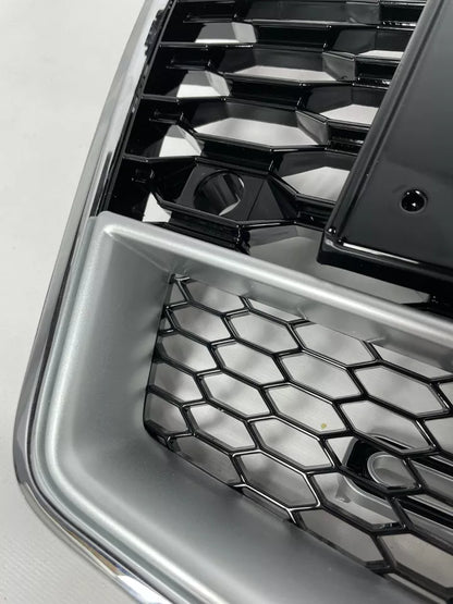 💕ART.5831 GRIGLIA CROMATA A NIDO D'APE ADATTA PER AUDI A7 4G 10-14 LOOK RS7💕