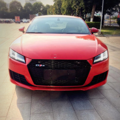 🔥ART.5850 GRIGLIA ANTERIORE NERO LUCIDO PER AUDI TT FV MK3/TTS 15–20🔥