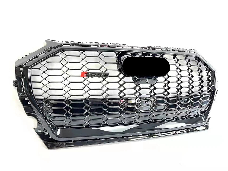 🔥ART.5856 GRIGLIA ANTERIORE RS CON SUPPORTO 360° PER AUDI Q5 FY/SQ5 21–24🔥