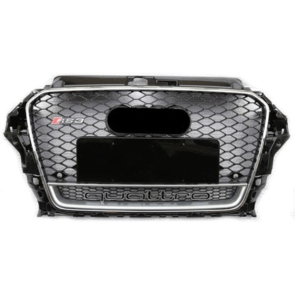 🔥ART.5861 GRIGLIA ANTERIORE RS NERA PER AUDI A3 8V/S3 S-LINE 2013–2016🔥