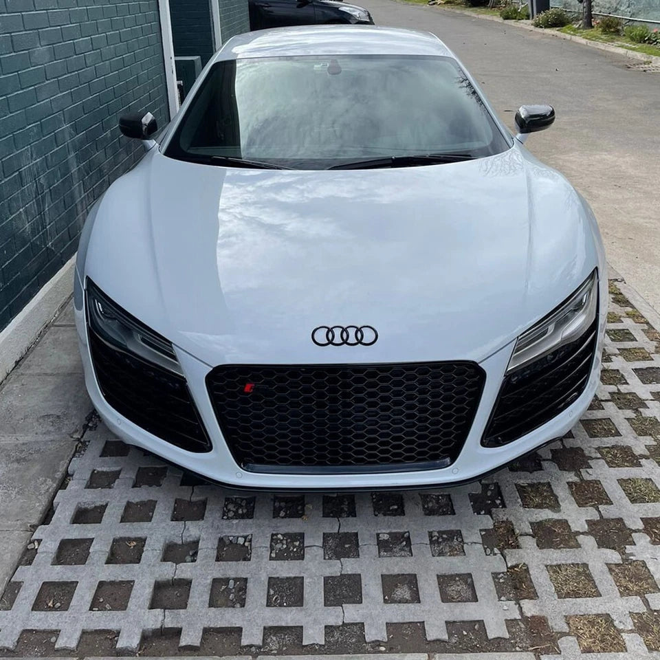 🔥ART.5870 GRIGLIA ANTERIORE NERO LUCIDO PER AUDI R8 42 V8/V10 2013–2015🔥