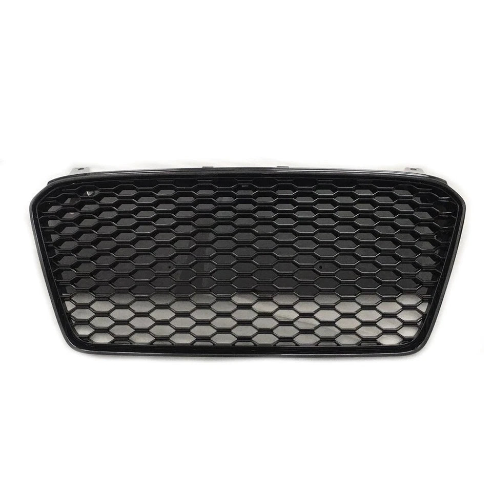🔥ART.5870 GRIGLIA ANTERIORE NERO LUCIDO PER AUDI R8 42 V8/V10 2013–2015🔥
