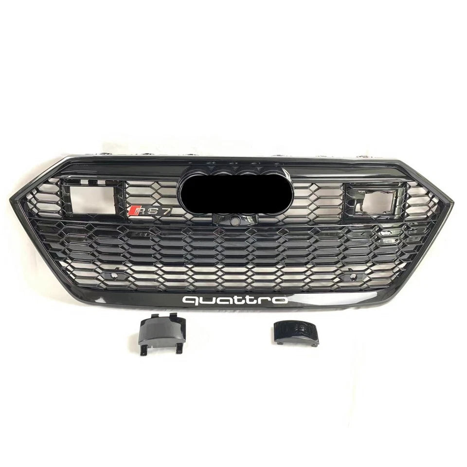 🔥ART.5882 GRIGLIA ANTERIORE NERO LUCIDO PER AUDI A7 C8/S7 2019–2024🔥