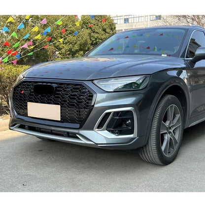 🔥ART.5887 GRIGLIA ANTERIORE RS NERO LUCIDO PER AUDI Q5 FY/SQ5 2021–2024🔥